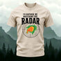 Washed Cotton Weather Geek & Storm Tracking Print Tee