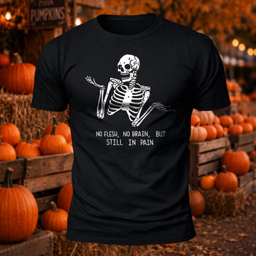 Still In Pain Printed Short Sleeve T-Shirt