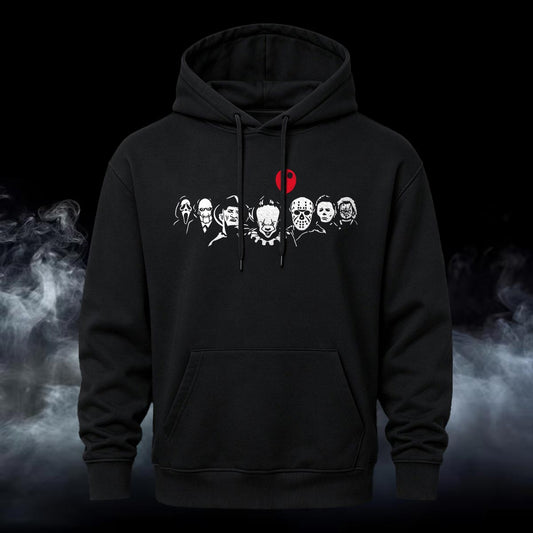Horror Movie All Star Printed Casual Hoodie Sweatershirt