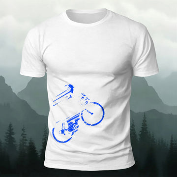 Cycling Sprint Printed Short Sleeve T-Shirt