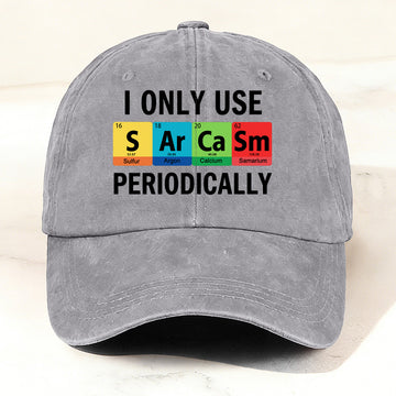 Chemical Elements Machine-Washed Cotton Vintage Cap