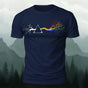 Colorful Tree Print Premium Cotton Round Neck T-Shirt