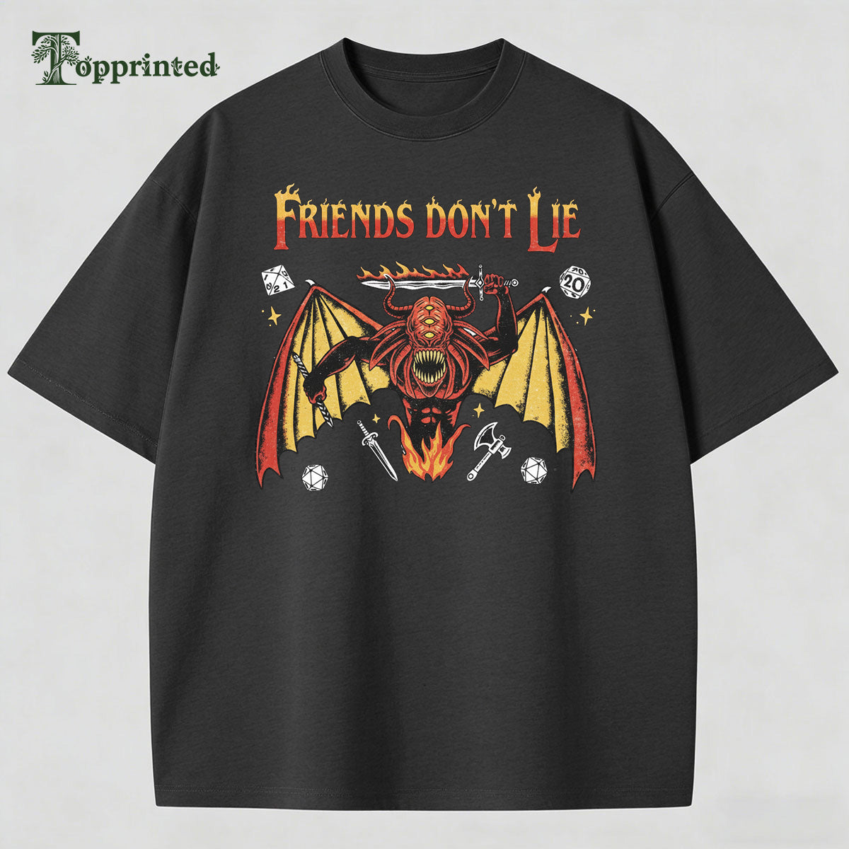 Friends Don't Lie Casual Cool T-shirt