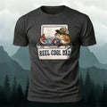Reel Cool Dad Printed Casual Cotton T-Shirt
