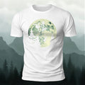 Ride the Moon Casual Cotton T-Shirt White