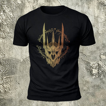 Vintage Skull Print Cotton Versatile T-Shirt