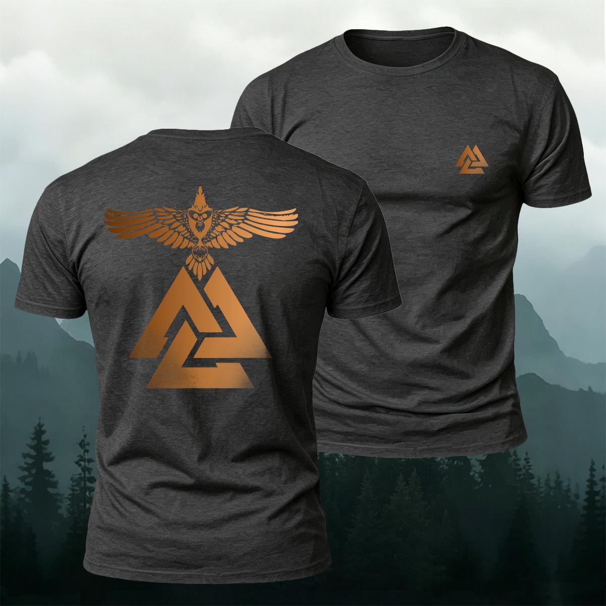 Mythology Odin Graphic Trendy Breathable T-shirt