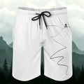 Outdoor Cycling Print Casual Men's Shorts