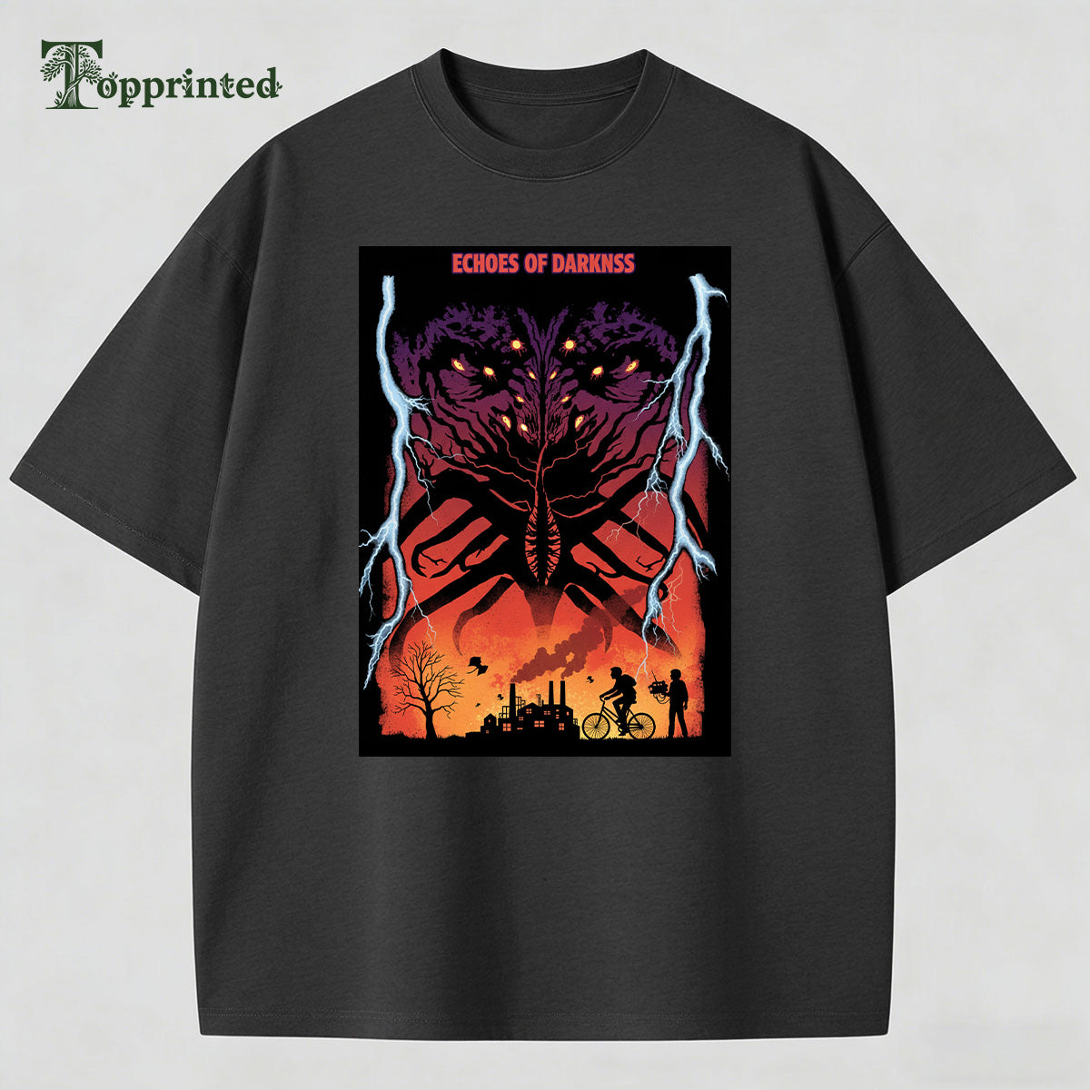 Echoes of Darkness Casual Cotton T-shirt