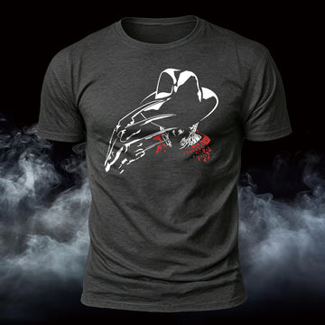 Shadow Of Freddy Printed Short Sleeve T-Shirt