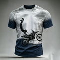 Stylish Motorcycle Riding Fashion Casual T-Shirt