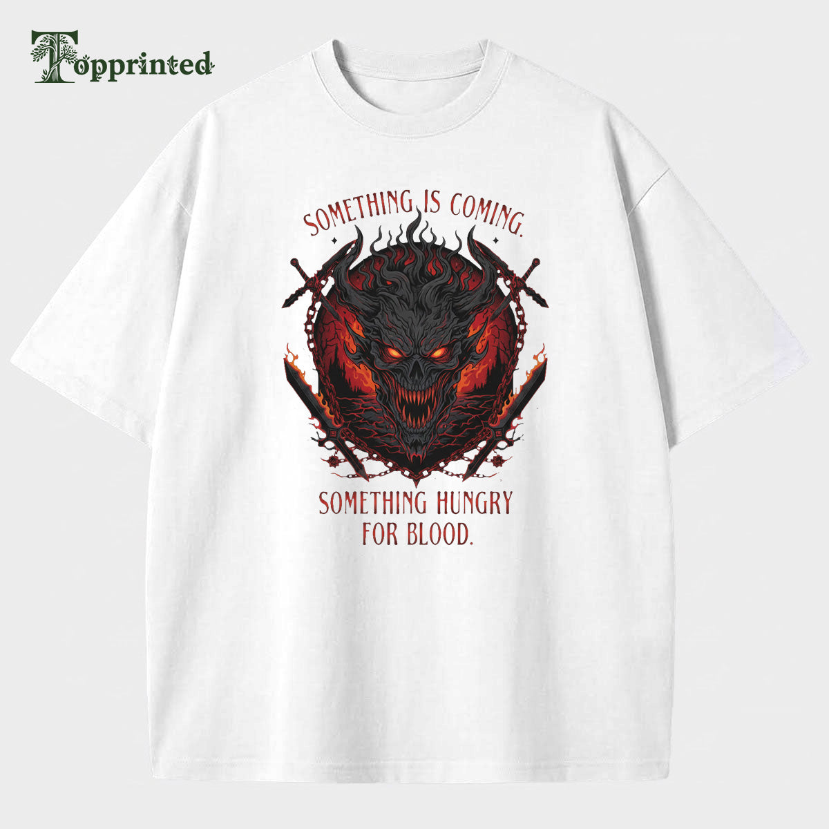 Something Hungry For Blood 100% Cotton T-Shirt