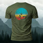 Cycling Wheel Pattern Outdoor Breathable Casual T-shirt
