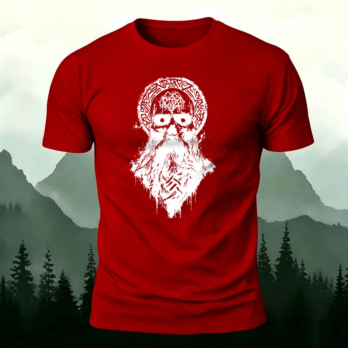 Vintage Tribal Totem Casual Cotton T-Shirt