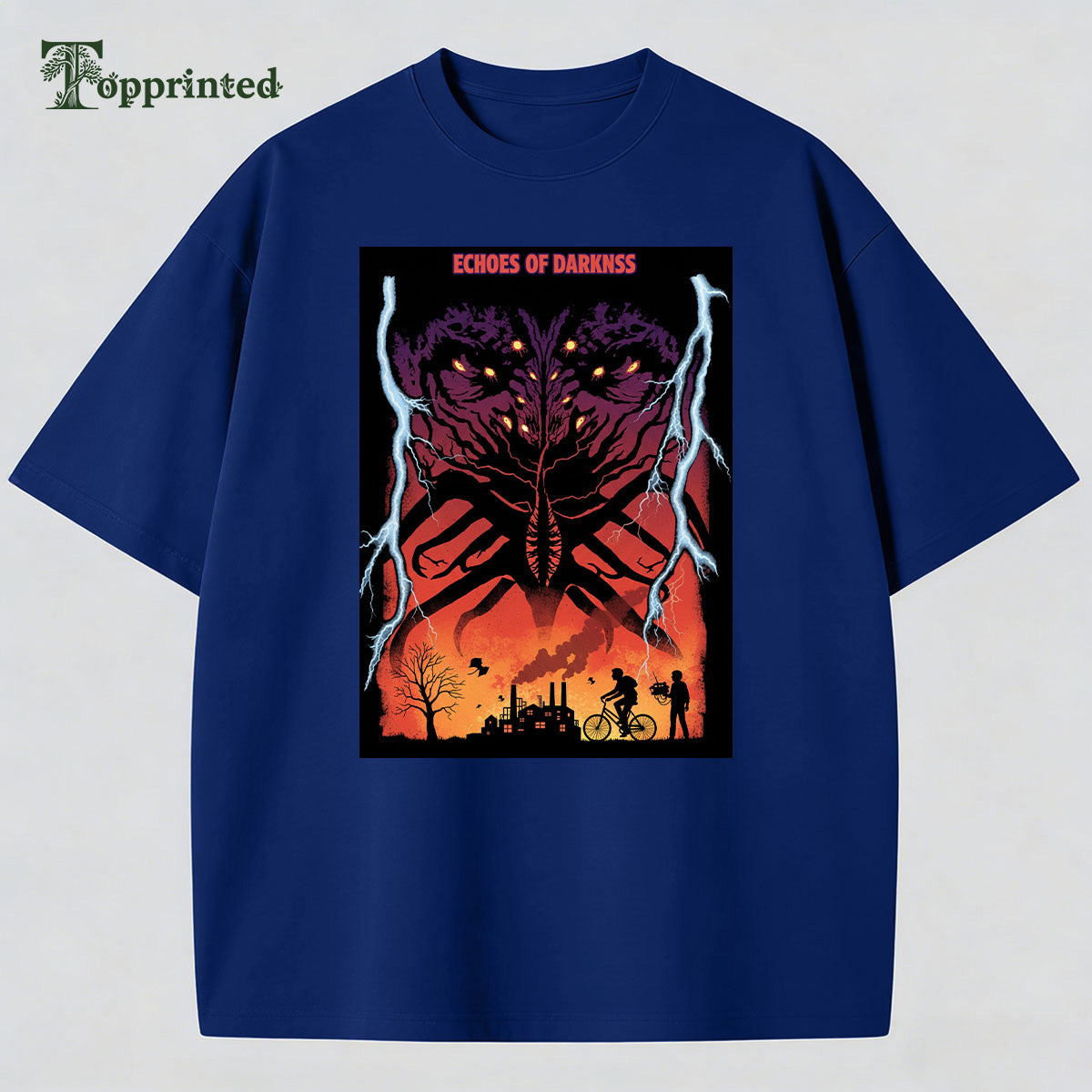 Echoes of Darkness Casual Cotton T-shirt