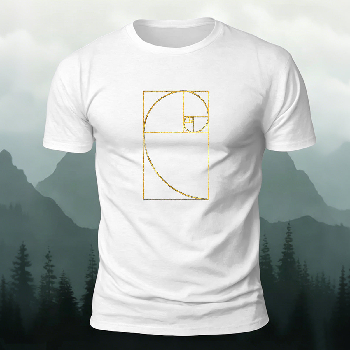 Minimalist Line Print Soft-touch Feel Casual T-shirt