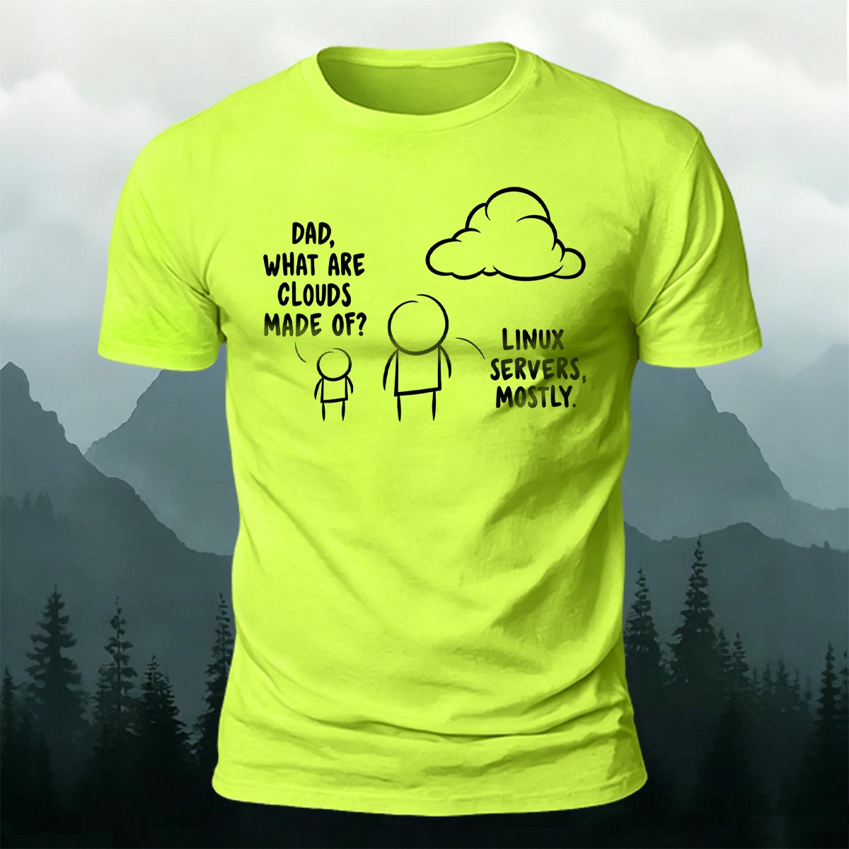 Funny Dialogue Casual Soft Skin-Friendly T-Shirt