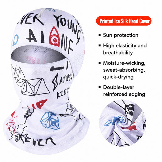 Sun-Protective Cycling Ice-Silk Summer Outdoor Face Mask
