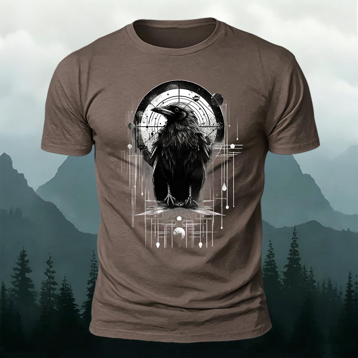Fashionable Penguin Printed Casual Cotton T-Shirt