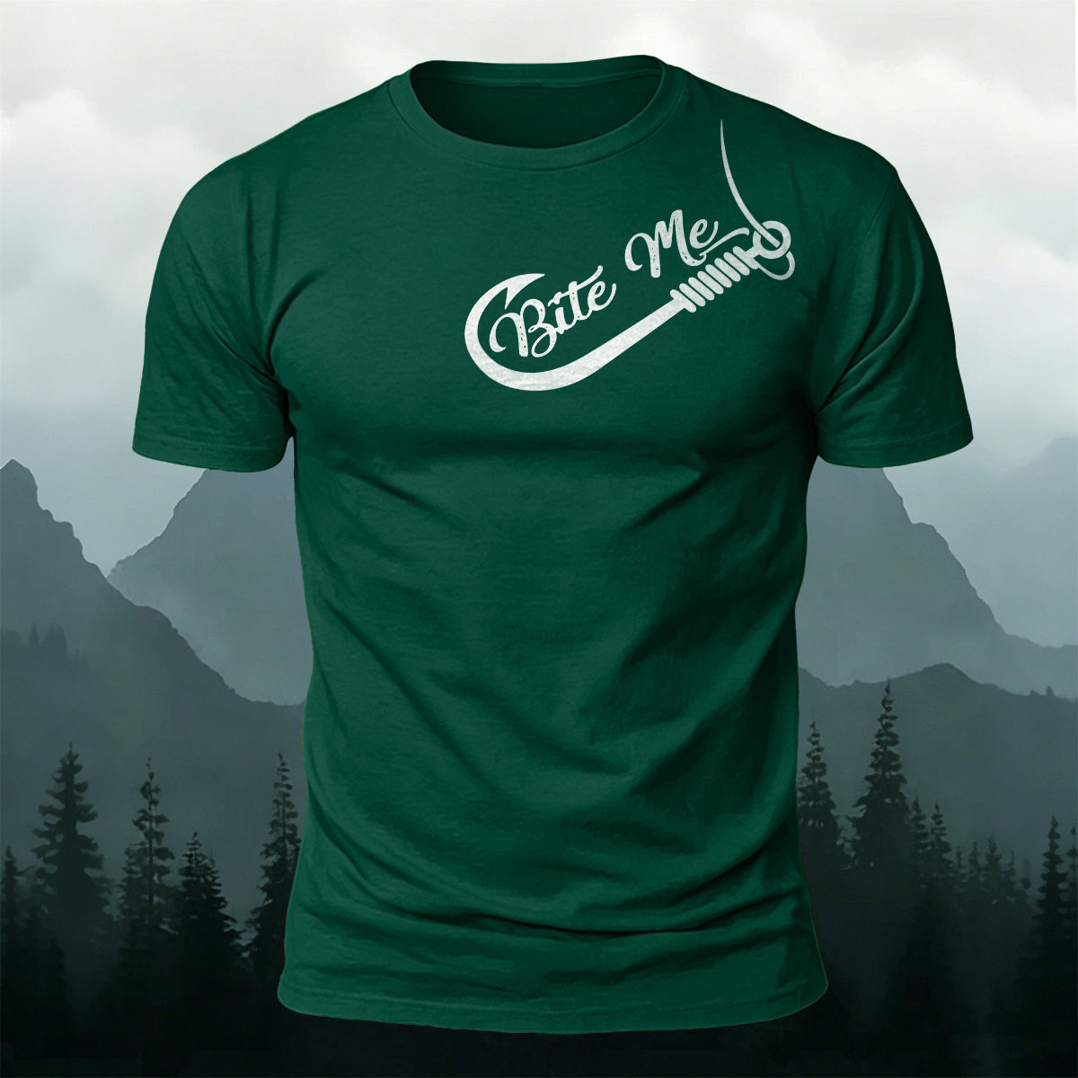 Scimitar Silhouette Print Versatile 100% Cotton T-Shirt