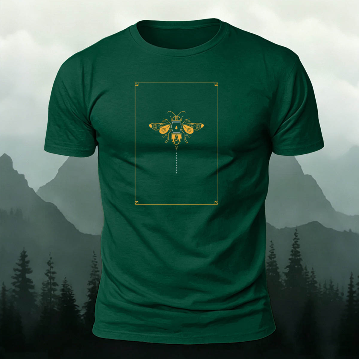 Minimalist Bee Graphic Casual Breathable T-shirt