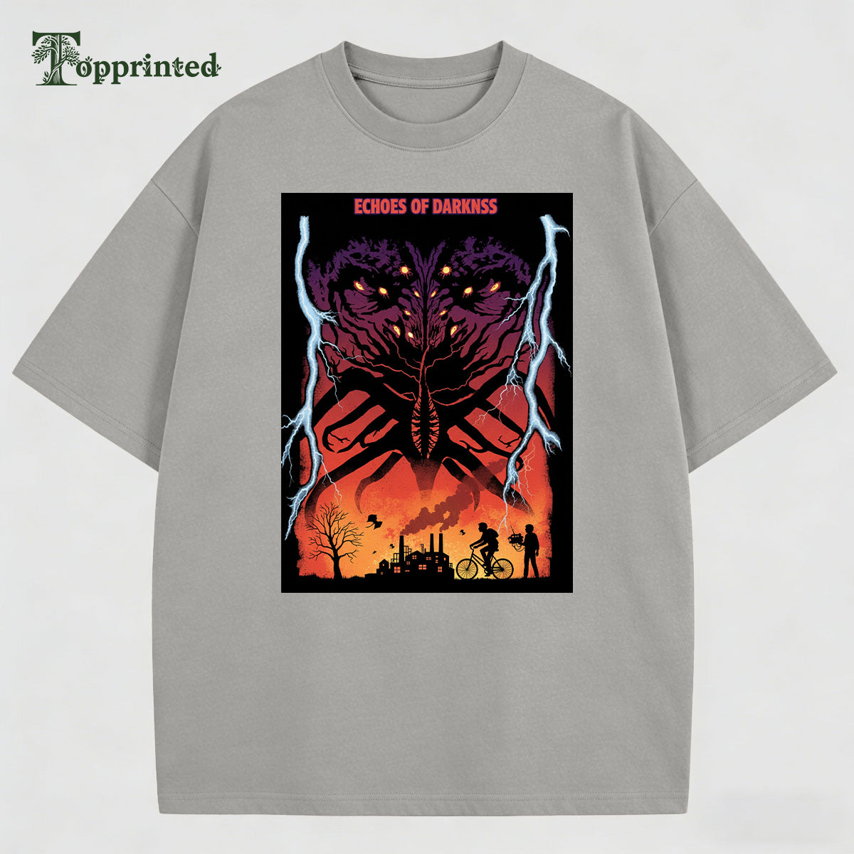 Echoes of Darkness Casual Cotton T-shirt