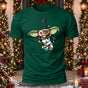 Little Monster Christmas Printed Short Sleeve T-Shirt