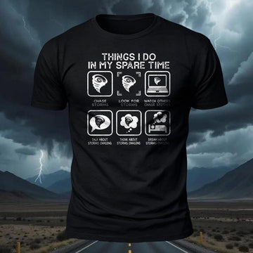 In My Spare Time Short Sleeve Graphic Tee