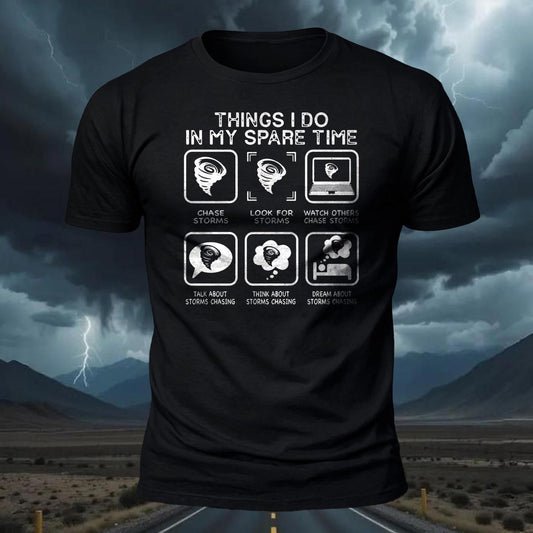 In My Spare Time Short Sleeve Graphic Tee