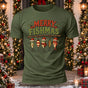 Merry Fishmas Bait Printed Short Sleeve T-Shirt