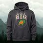 Cotton-Blend Weather Geek & Storm Tracking Print Versatile Hoodie