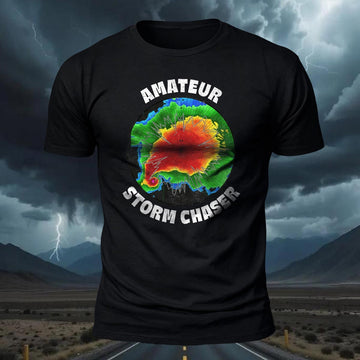 Amateur Storm Chaser Short Sleeve Graphic Tee