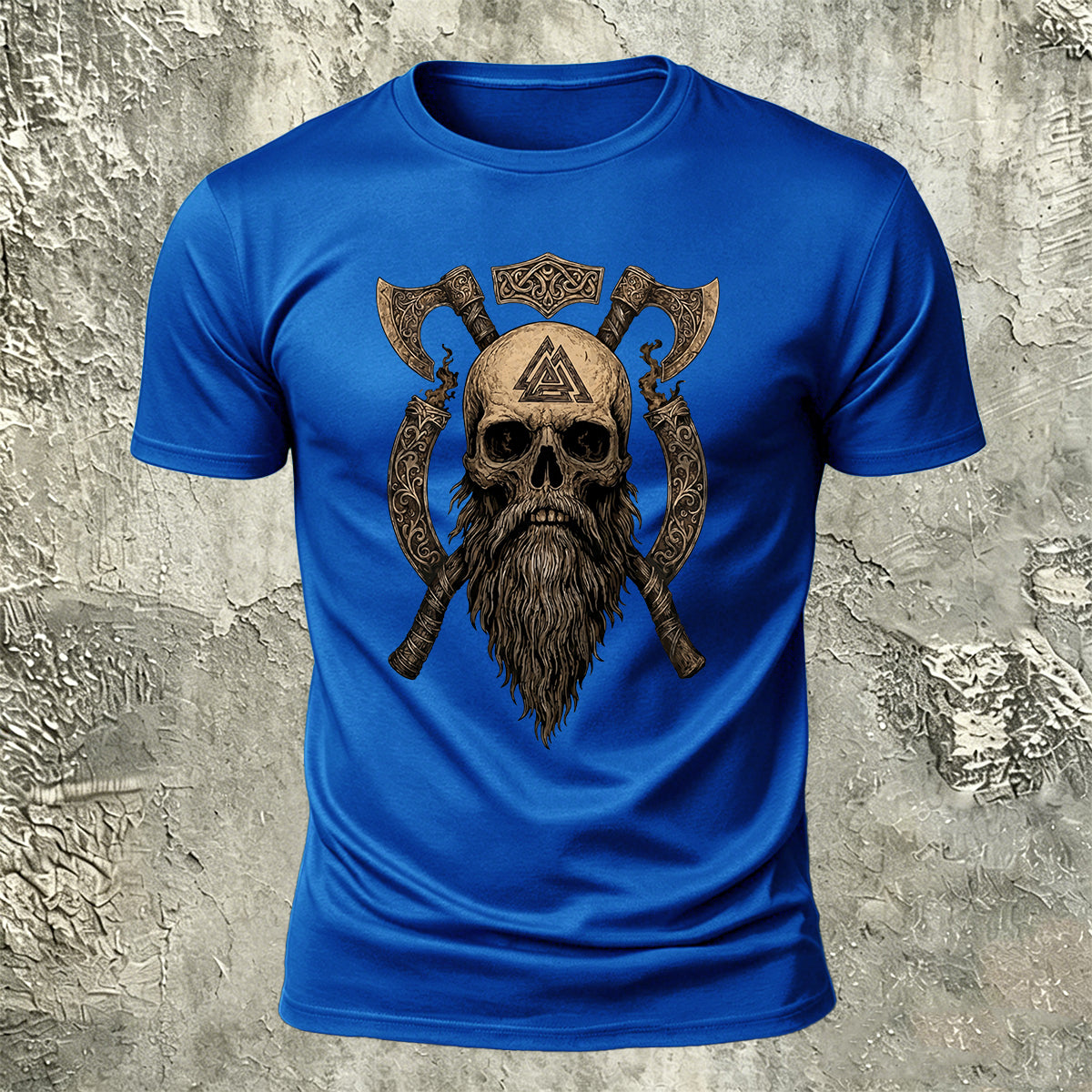 Retro Mysterious Skull Trend 100% Cotton T-Shirt