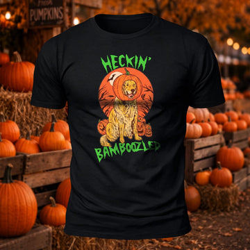 Halloween Heckin Bamboozled Printed Short Sleeve T-Shirt
