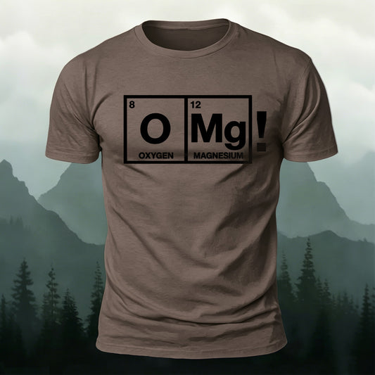 Premium Cotton Chemical Elements Printed Casual T-Shirt