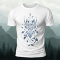 Fox Mythology Totem Print 100% Cotton T-Shirt