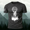 Tribal Eagle Totem Casual Cotton T-Shirt