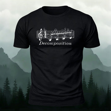Enjoy Music Artistic Printed Premium Cotton T-shirt