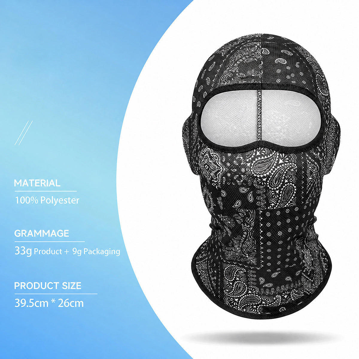 Breathable Unique Print and Fun Face Mask Motorcycle Helmet