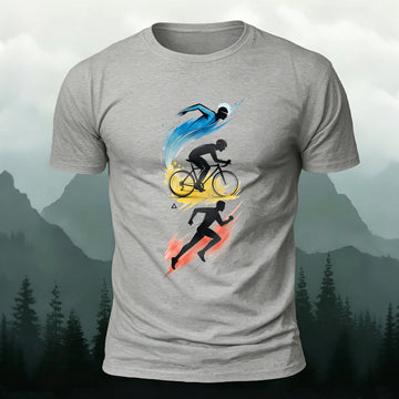 Sports Silhouette Personalized Casual Skin-Friendly T-Shirt