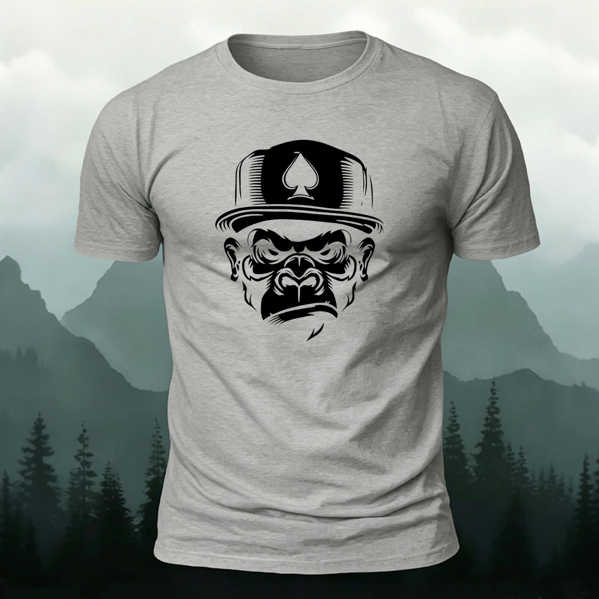 Cool Monkey Print Stylish Breathable T-shirt