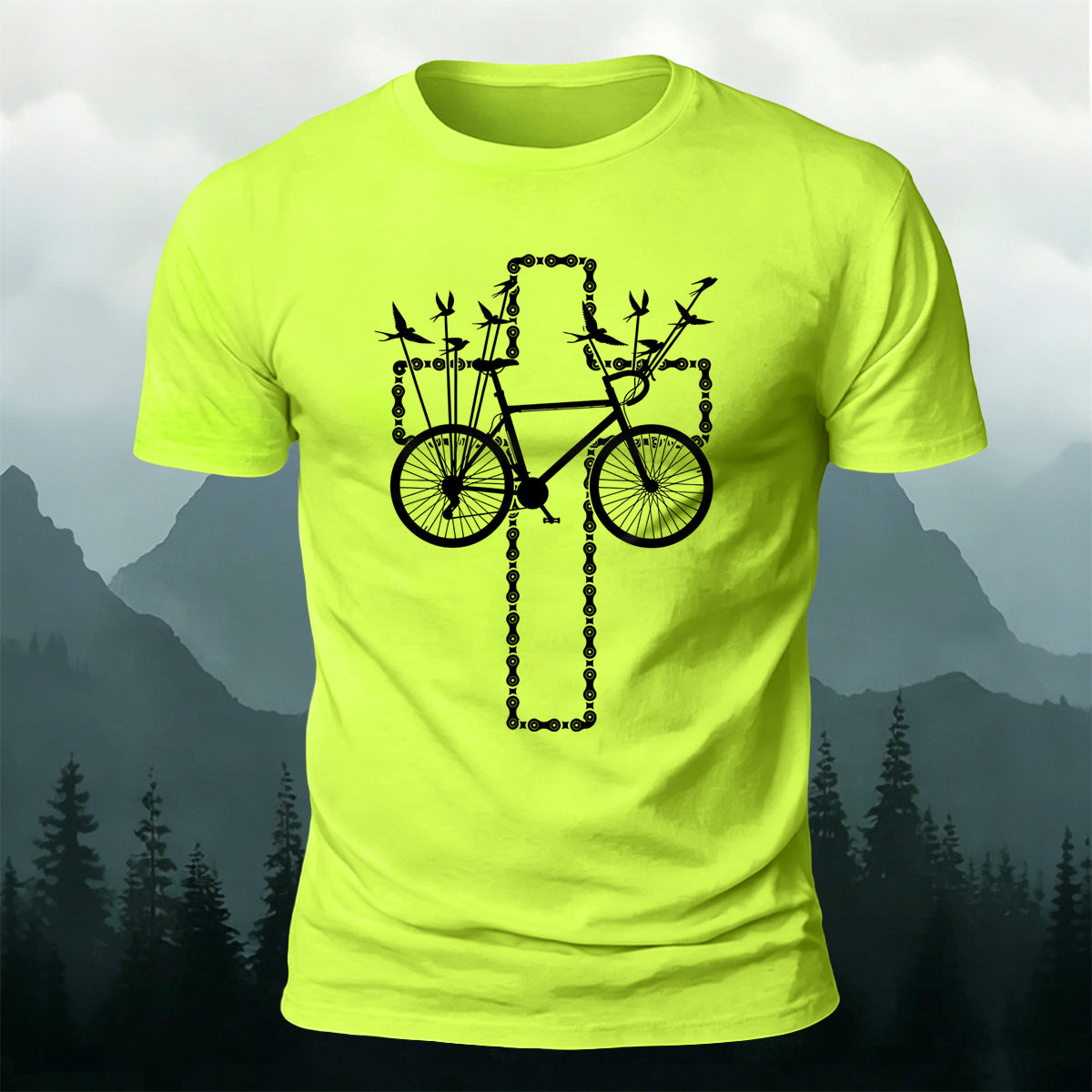 Artistic Riding Cross Casual Outdoor Breathable T-Shirt