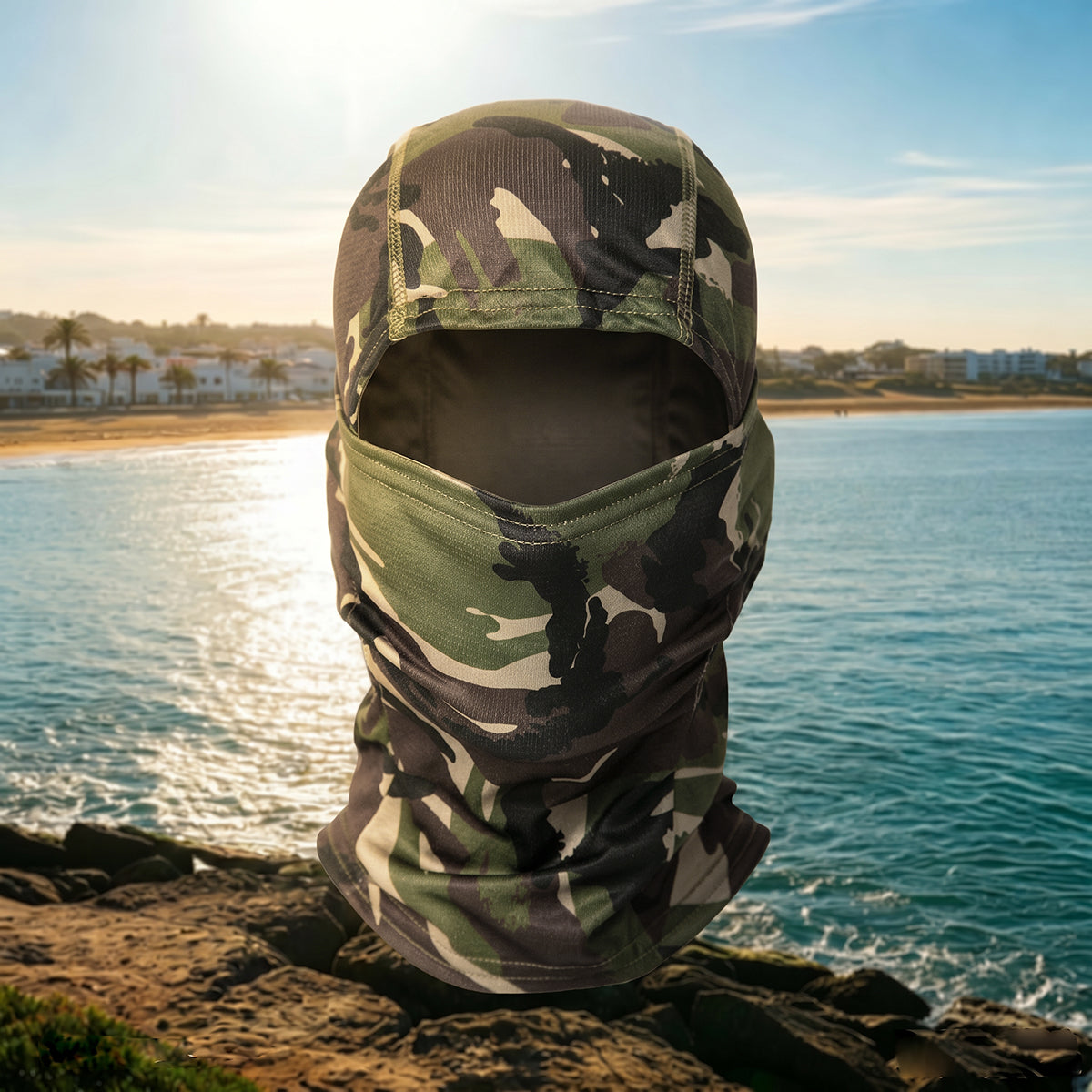 Outdoor Quick-Dry Breathable Fishing Camo Balaclava