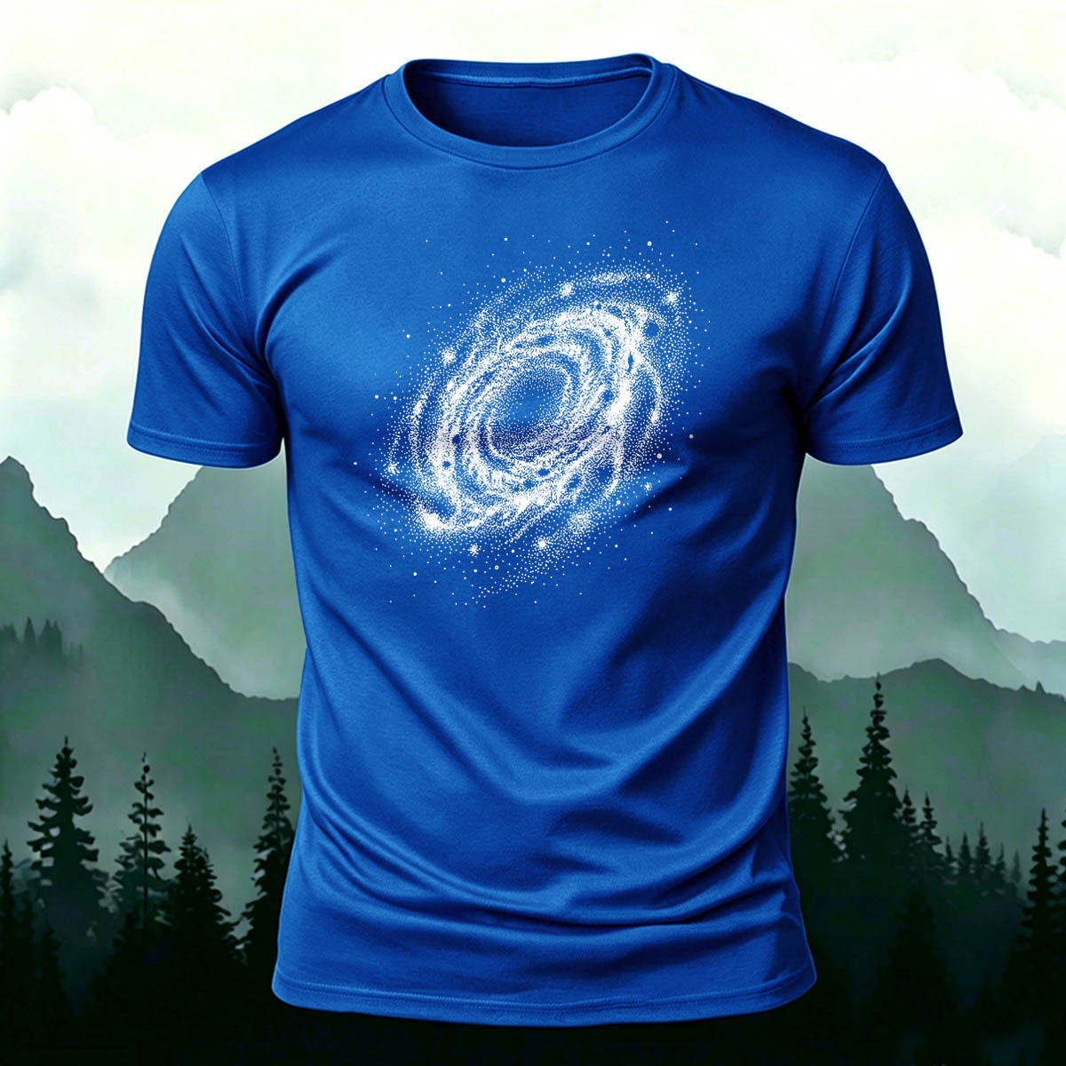 DTG Starry Sky Graphic Minimalist Soft Comfortable Tee