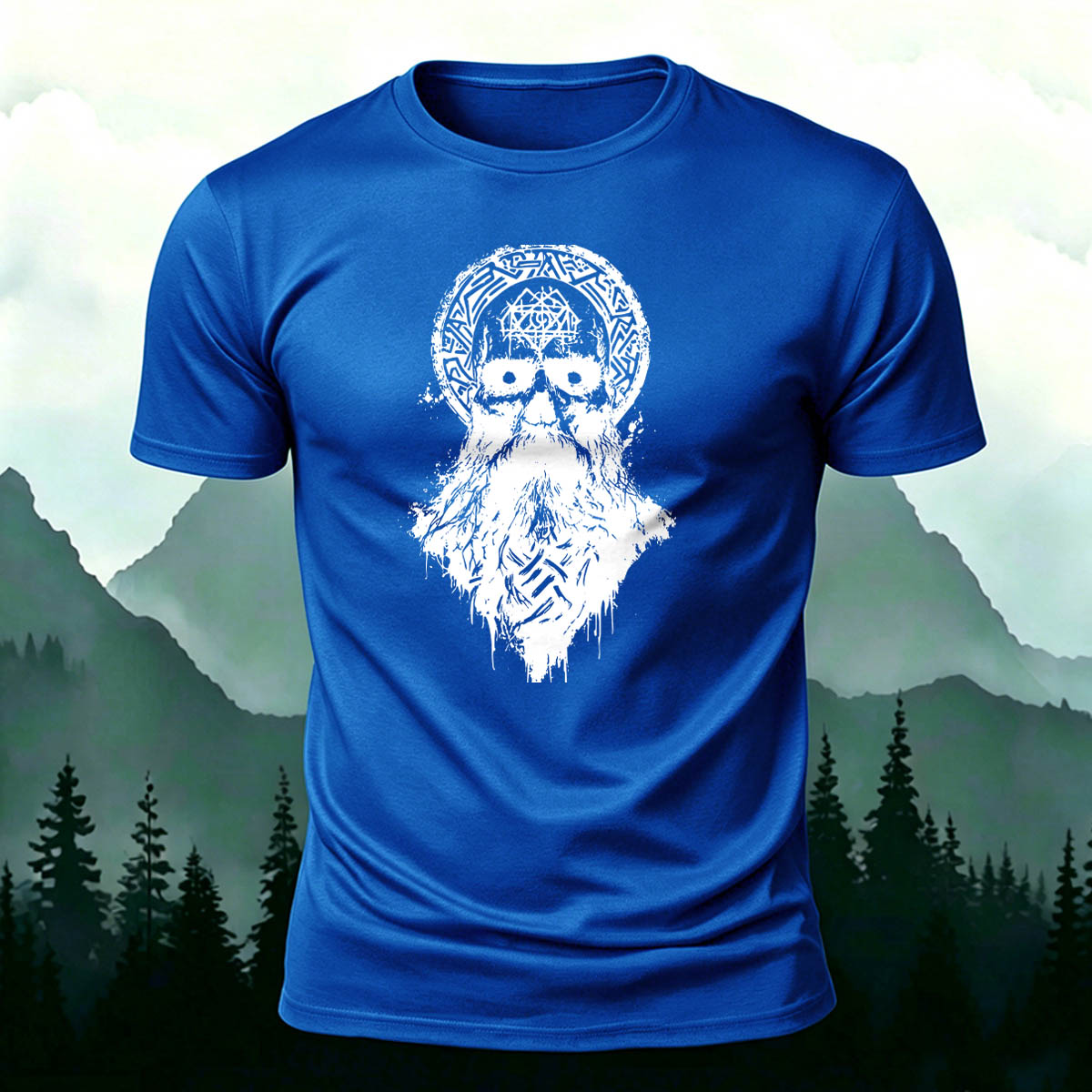 Vintage Tribal Totem Casual Cotton T-Shirt