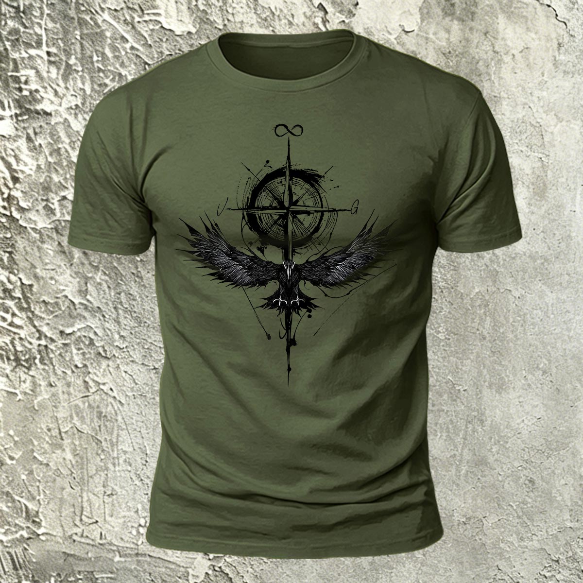 Nautical Pattern Trend Casual Skin-friendly T-shirt AMG