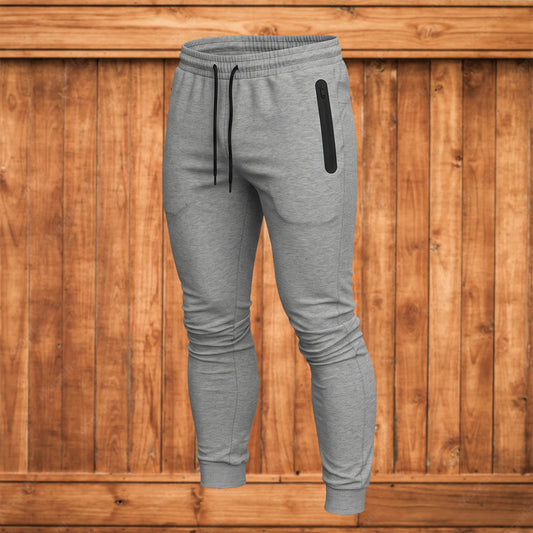 Men's Zipper Pockets Jogger Pants