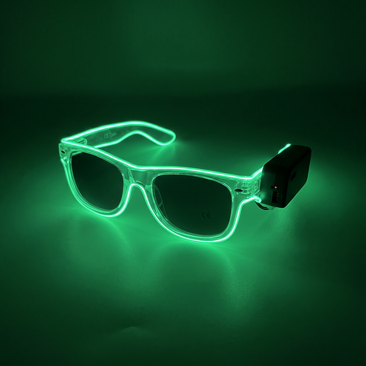 Plastic Neon Light Party Sunglasses