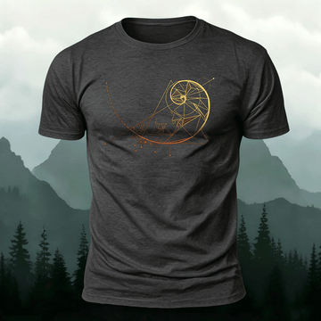 Simple Design Pattern Breathable Cotton T-shirt