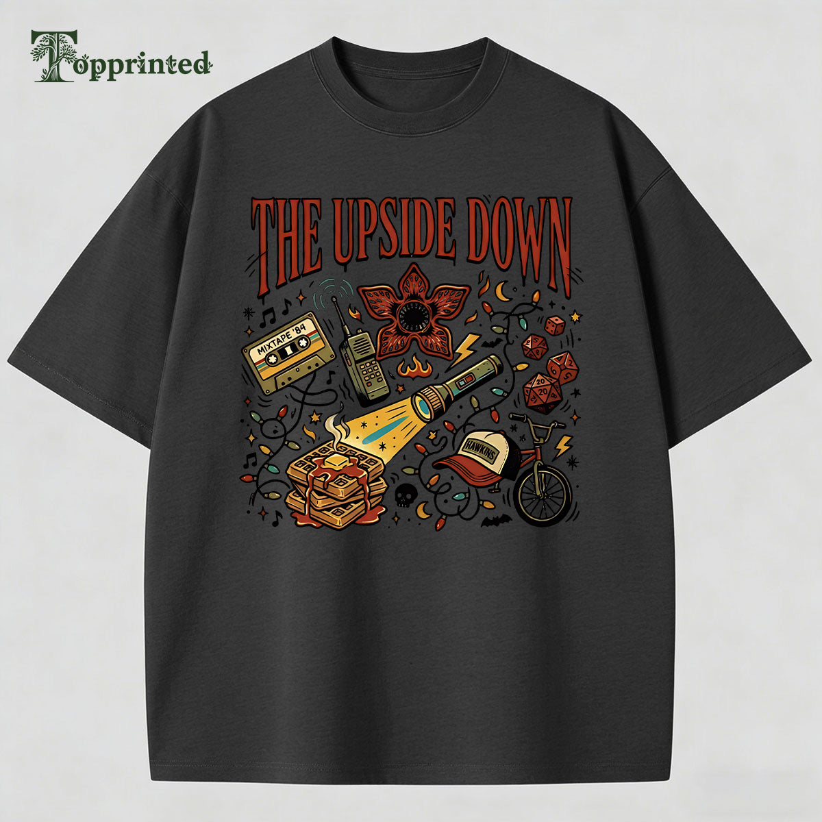 Stranger Things The Upside Down Casual T-shirt